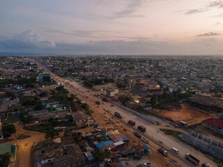 Fototapeta premium Aerial View