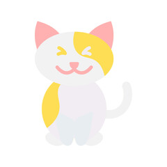 Cute Cat Flat