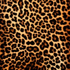 Fototapeta premium leopard print fluffy background fur texture