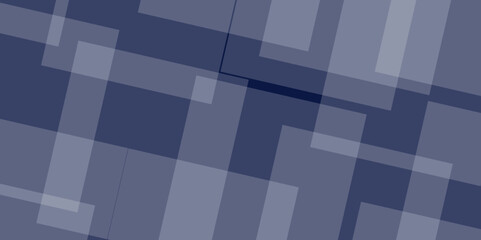 Abstract background with squares design. crossing circles and squares pattern. Overlapping light and dark blue.   Triangle 3d illustration polygonal art pattern style. Trendy and vibrant modern style 
