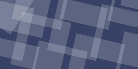 Abstract background with squares design. crossing circles and squares pattern. Overlapping light and dark blue.   Triangle 3d illustration polygonal art pattern style. Trendy and vibrant modern style 