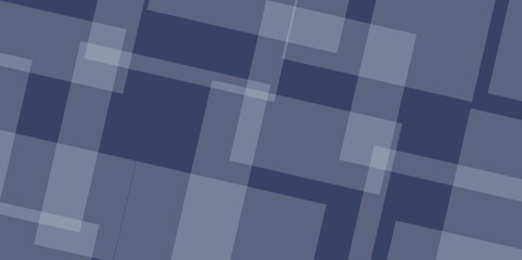 Abstract background with squares design. crossing circles and squares pattern. Overlapping light and dark blue.   Triangle 3d illustration polygonal art pattern style. Trendy and vibrant modern style 