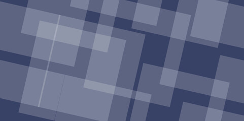 Abstract background with squares design. crossing circles and squares pattern. Overlapping light and dark blue.   Triangle 3d illustration polygonal art pattern style. Trendy and vibrant modern style 