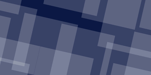 Abstract background with squares design. crossing circles and squares pattern. Overlapping light and dark blue.   Triangle 3d illustration polygonal art pattern style. Trendy and vibrant modern style 