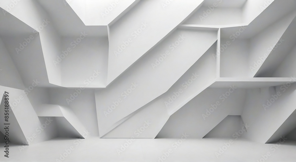 Wall mural abstract architecture background