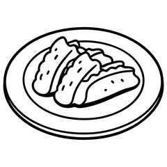 Food, Drink and Sweets coloring pages for kids book