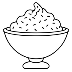 Food, Drink and Sweets coloring pages for kids book