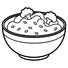 Food, Drink and Sweets coloring pages for kids book
