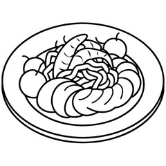 Food, Drink and Sweets coloring pages for kids book