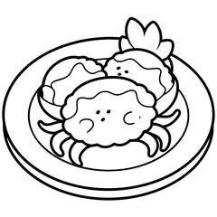 Food, Drink and Sweets coloring pages for kids book