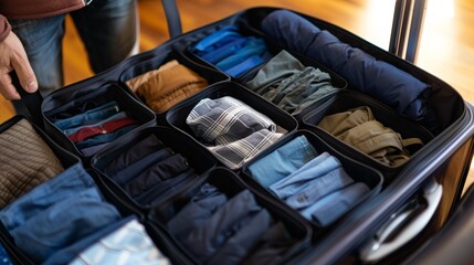 Efficient Packing Techniques with Packing Cubes for Organized Travel and Luggage Management