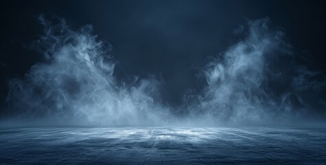 Fototapeta premium Abstract Smoke and Light Background