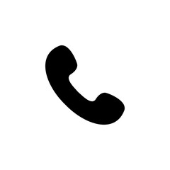 black telephone icon