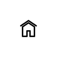 Home icon. Home icon in White background