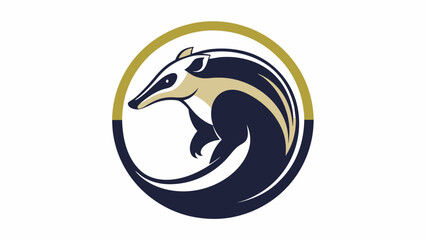High-Quality Side View Icon of an Anteater Perfect for Your Design Needs