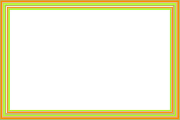 A retro striped frame border design element.