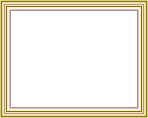 Obraz premium A retro striped frame border design element.