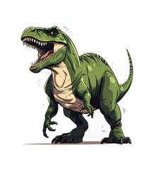 Fototapeta premium Vector dinosaur illustration 
