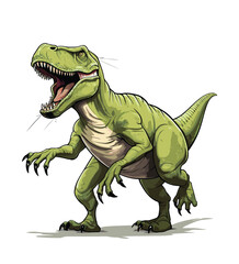 Obraz premium Vector dinosaur illustration 