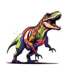 Vector dinosaur illustration 