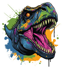 Vector dinosaur illustration 