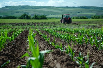 Farmers Apply Organic Mulches and Soil Enhancers to Protect Grain Crops from Climate Change Impact
