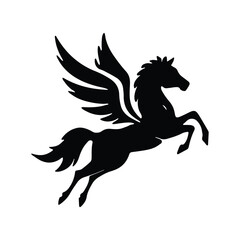 Horse Silhouette Vectors. Horse Silhouettes Vector illustrations