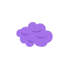 Halloween purple clouds