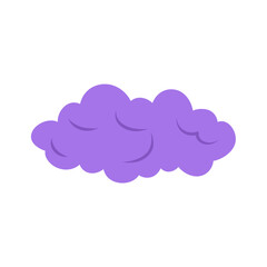 Halloween purple clouds