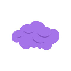 Halloween purple clouds