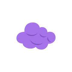 Halloween purple clouds