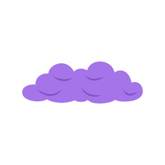 Halloween purple clouds