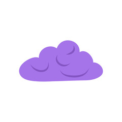 Halloween purple clouds