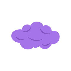 Halloween purple clouds