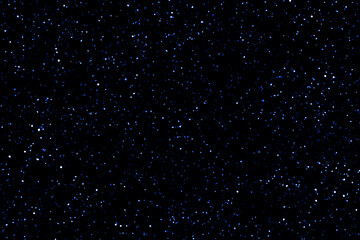 Stars in space. Dark blue night sky galaxy background. New Year, Christmas and Celebration backgrounds concept.