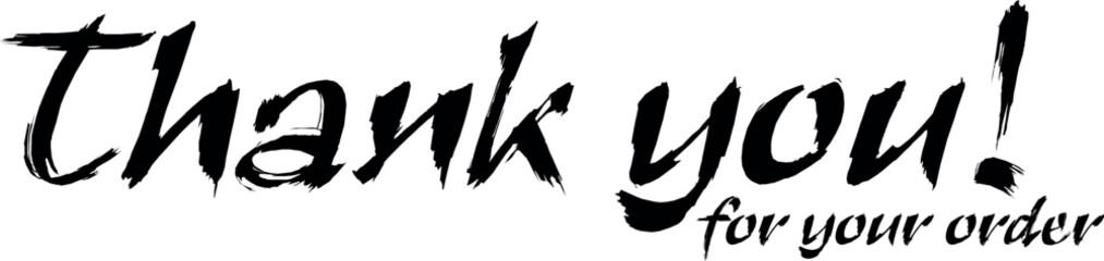 Thank You for Your Order. Elegant Thank You for Your Order Design with Stylish Graphics. Sophisticated Thank You for Your Purchase Image with Modern Elements. Chic Thank You for Your Order Graphic