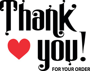 Thank You for Your Order. Elegant Thank You for Your Order Design with Stylish Graphics. Sophisticated Thank You for Your Purchase Image with Modern Elements. Chic Thank You for Your Order Graphic