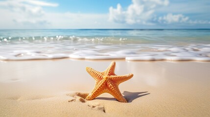 starfish on the beach