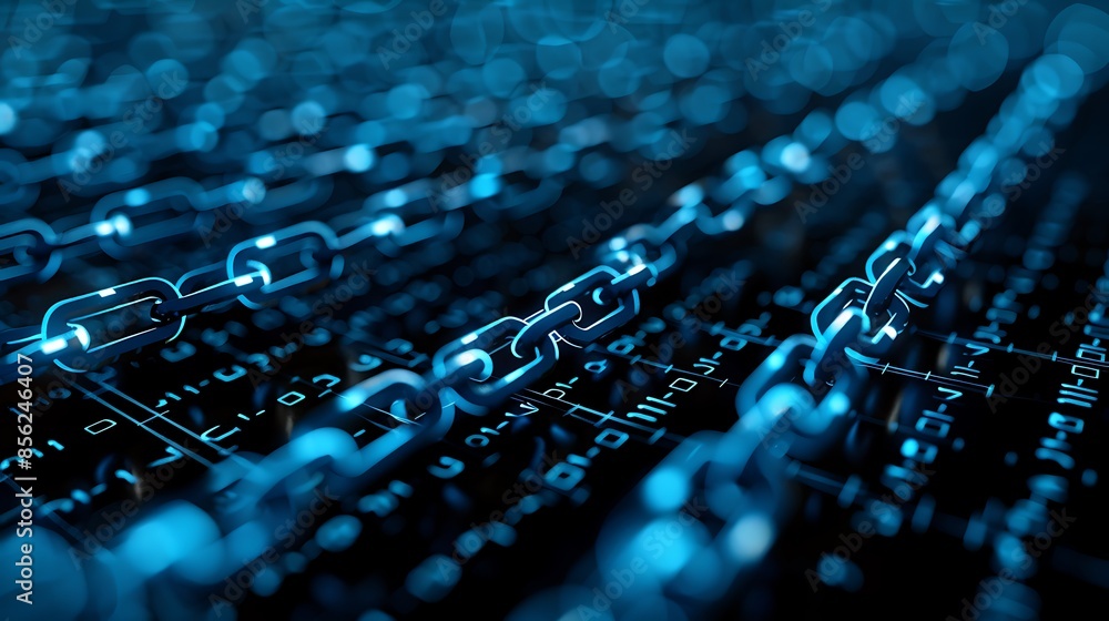 Aufkleber interconnected digital network: visualizing the future of technology