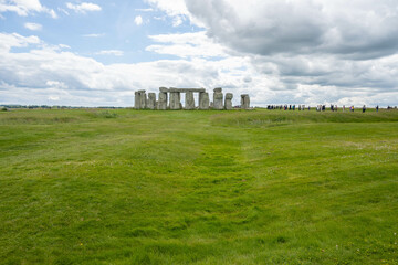 Photograph of Stonehenge prehistoric stone circle monument