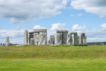 Photograph of Stonehenge prehistoric stone circle monument