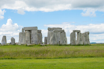 Photograph of Stonehenge prehistoric stone circle monument