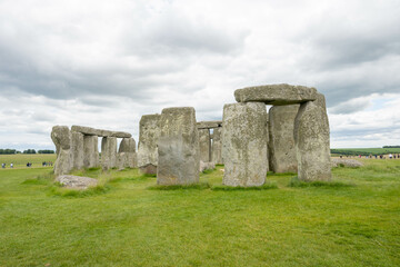 Photograph of Stonehenge prehistoric stone circle monument