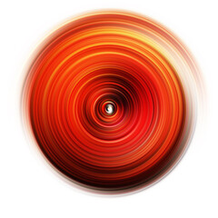 Colorful radial motion effect. Abstract rounded background. Color curves and sphere.