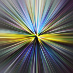 Fototapeta premium Colorful zoom motion effect. Abstract background.