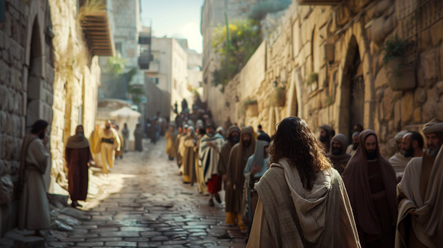 Followers of Jesus in Ancient Israel City