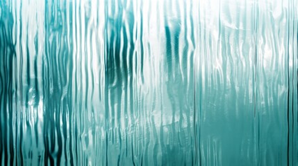 Polycarbonate iridescent silver holographic chrome foil vaporwave background texture pattern. Trendy pearlescent pastel rainbow prism effect. Corrugated ribbed privacy glass refraction 3D rendering.