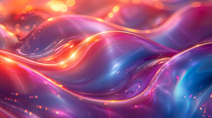 Fototapeta premium A close up of a purple and blue liquid.