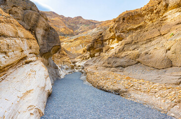 The Winding Narrows of Mosaic Canyon,  Death Valley National Park, California, USA