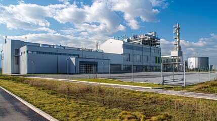 a large building with a lot of windows